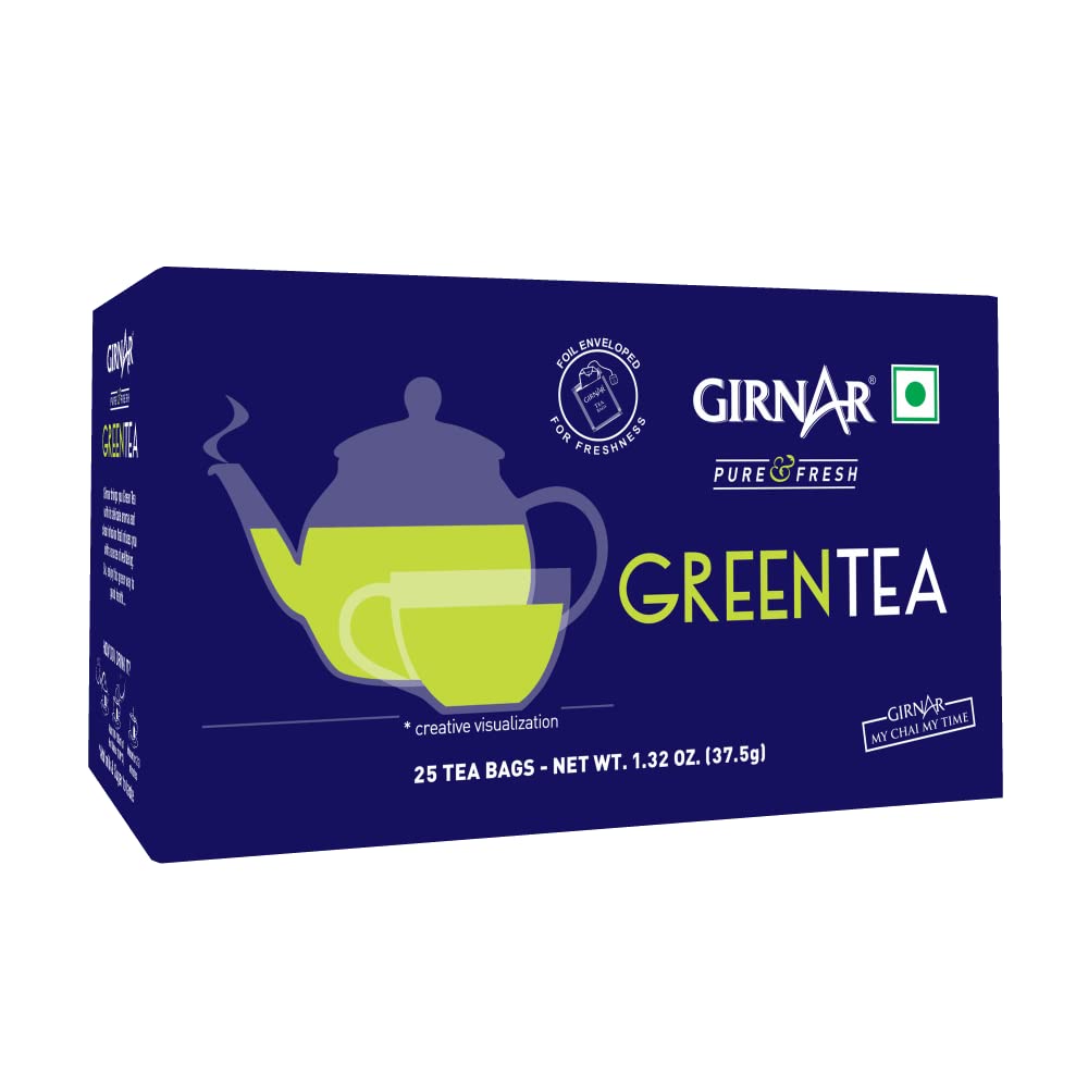 Girnar  -  Pure Green Tea  Box of 25 tb