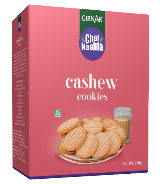 Girnar  ChaiNasta - Cookies Cashew