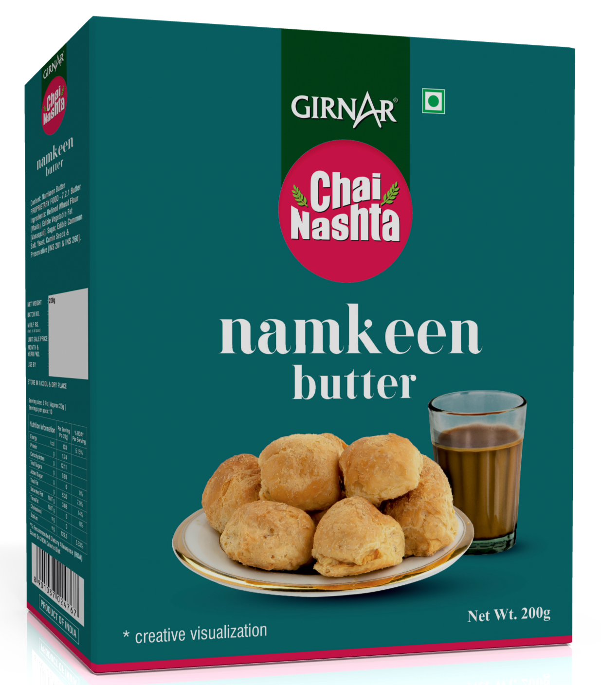 Girnar - ChaiNasta - Khari - Namkeen Butter