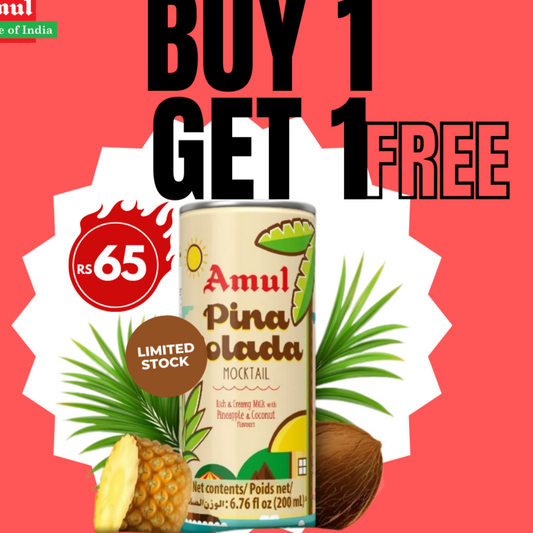 Amul Pina Colada Mocktail ( Buy 2 for Rs65)