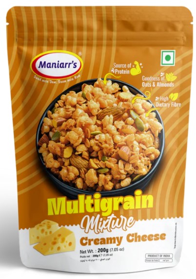 Maniarrs - Healthy Multigrain Mixture - Creamy Cheese