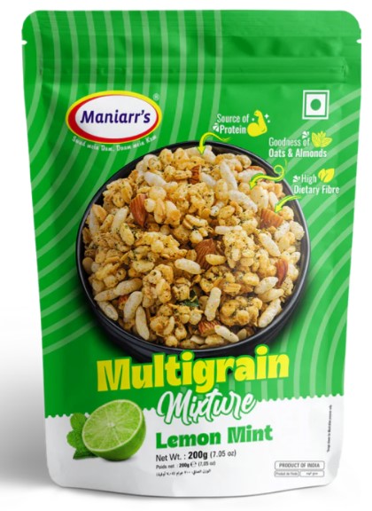 Maniarrs - Healthy Multigrain Mixture - Lemon Mint