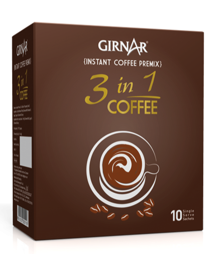 Girnar  - Premixed - Coffee 3 in 1 - 140g