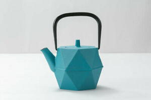 Tea Pot - Kerala Blue Cast Iron Pot 1200ml with Infuser