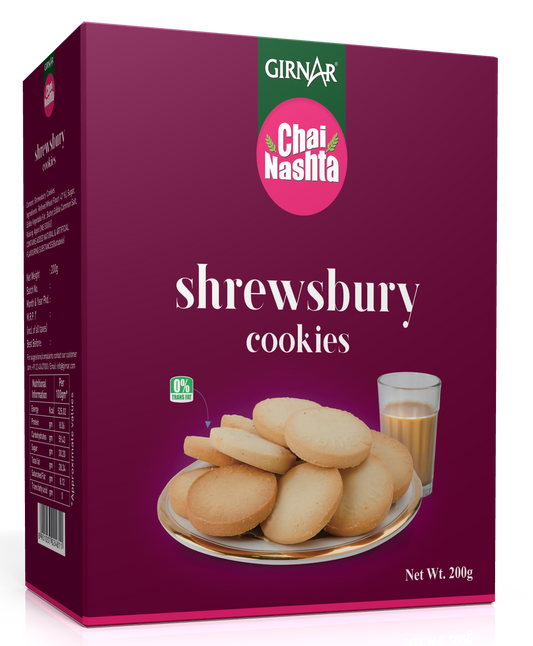 Girnar - ChaiNasta - Cookies - Shrewsbury - 200gm